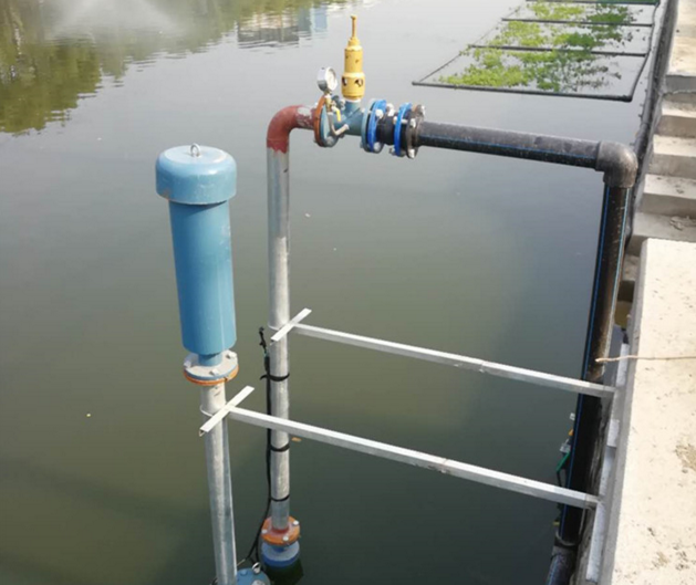 沉水風(fēng)機(jī)在河道中如何安裝？
